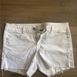 American Eagle Outfitters White Jean Shorts